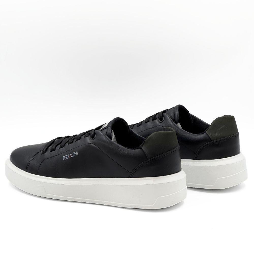 Sapatênis Ferracini Casual Flip com Cadarço Elástico Masculino Preto 3