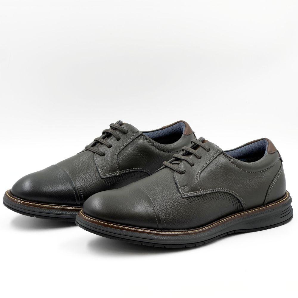Sapato Ferracini Casual Austin com Cadarço Elástico Masculino Preto 2