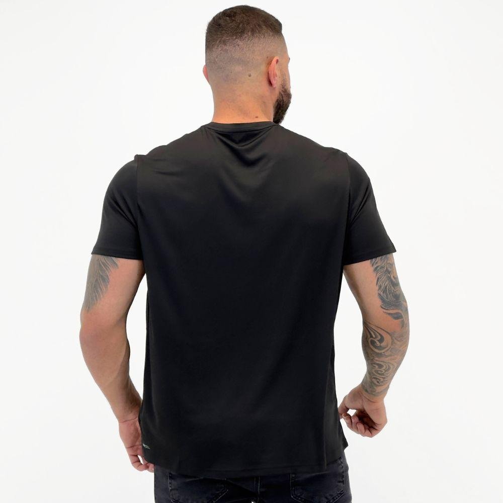Camiseta Puma Dry Manga Curta Gola Redonda Masculina Preto 3