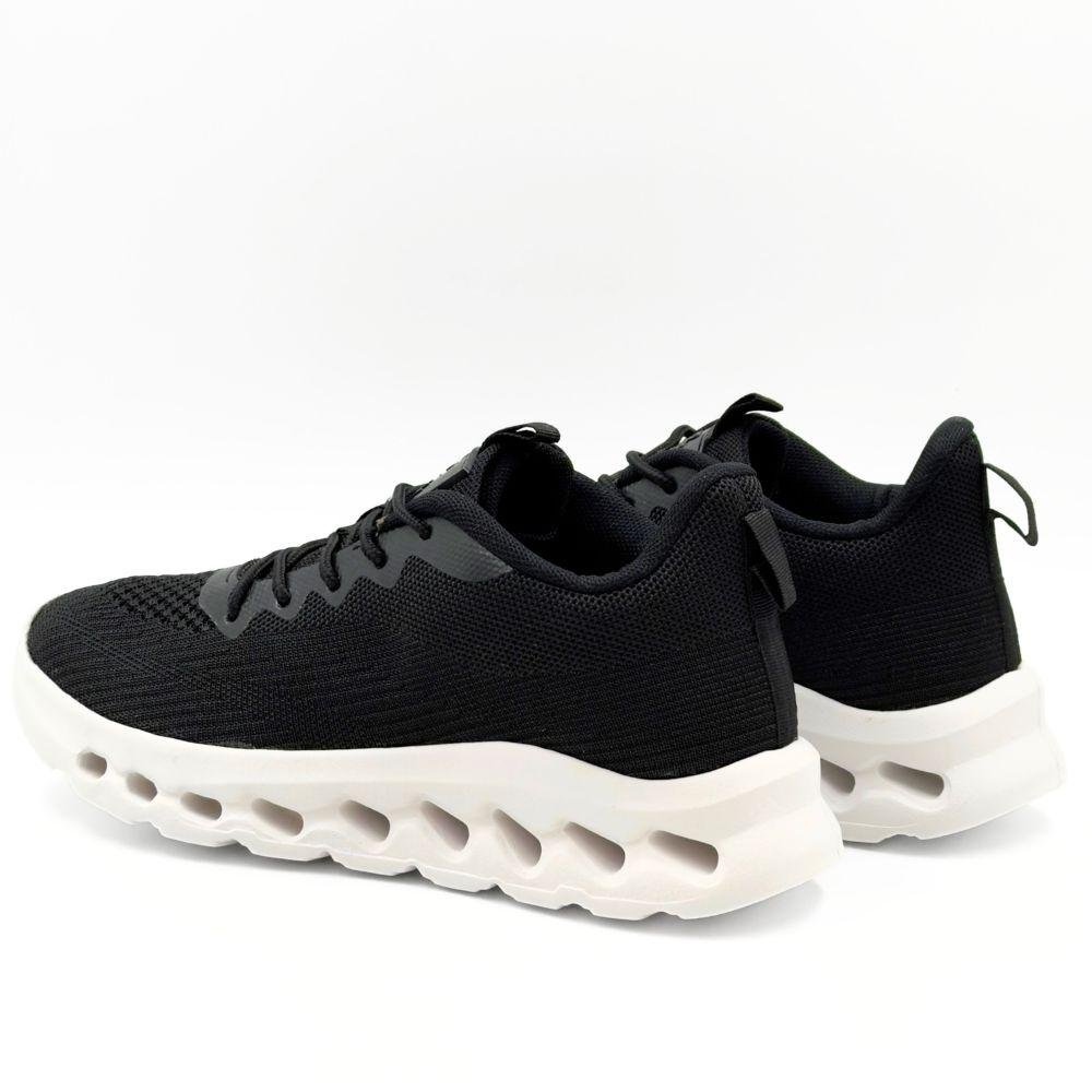 Tênis Softli Esportivo Advanced com Cadarço Feminino Preto 3