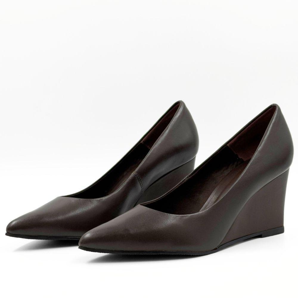 Sapato Bottero Anabela Feminino Marrom 2