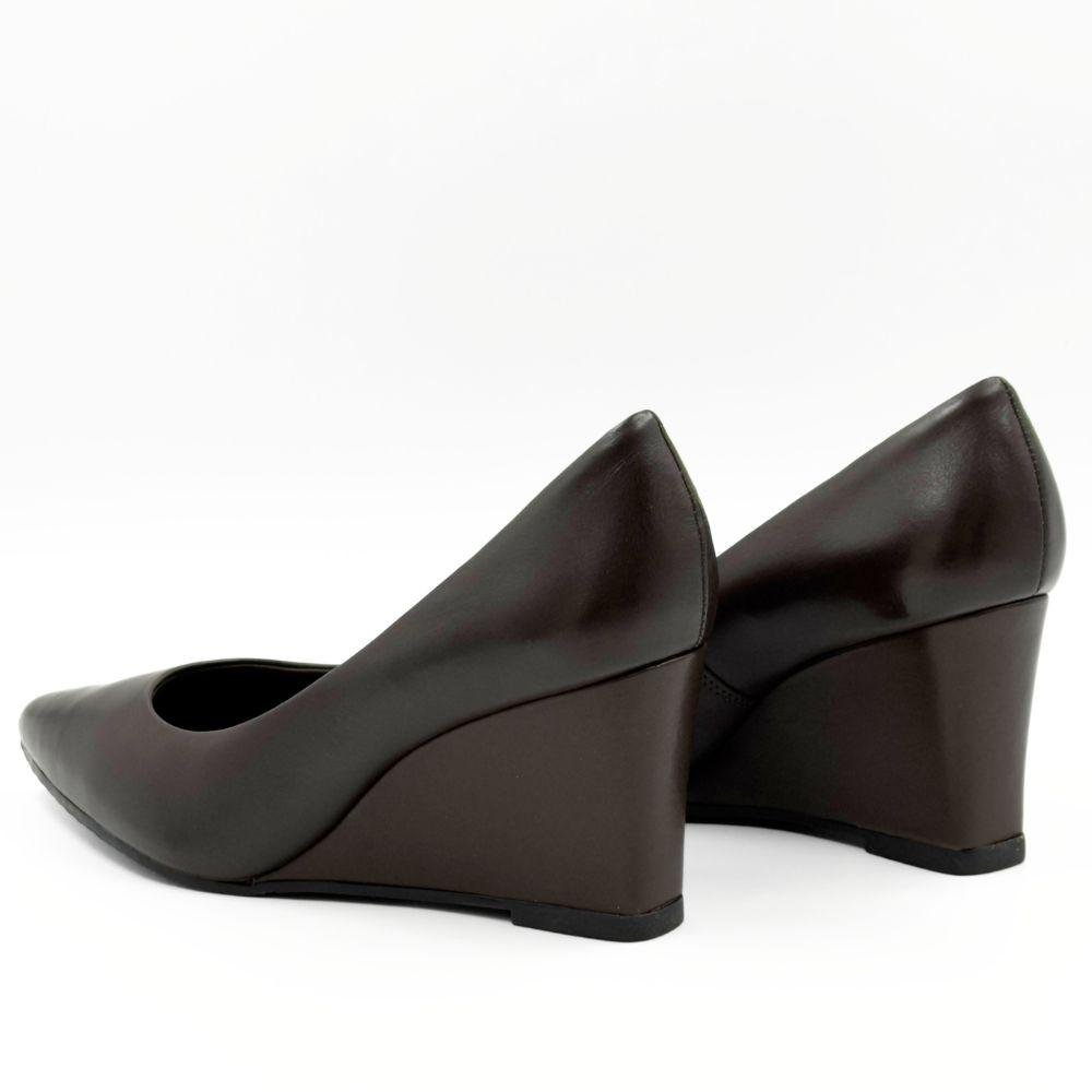 Sapato Bottero Anabela Feminino Marrom 3