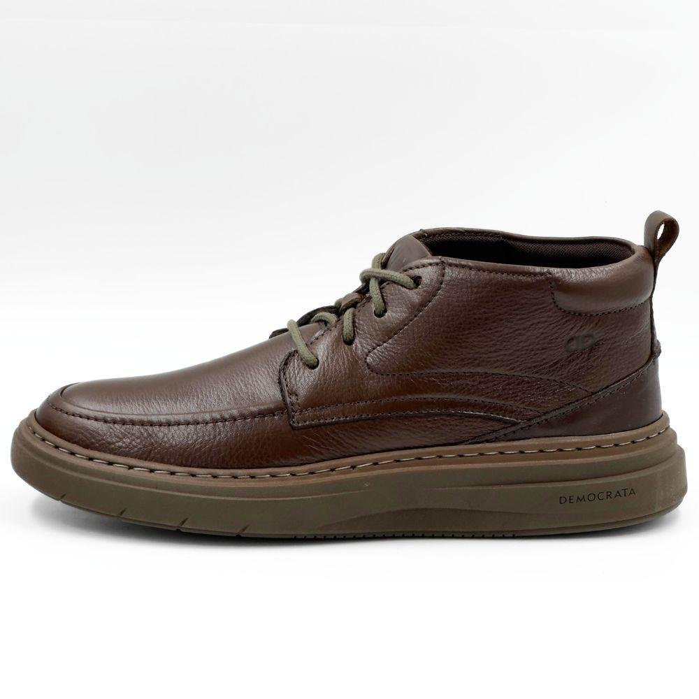 Bota Democrata Grid Tradicional com Cadarço Masculina