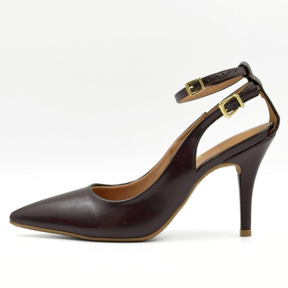 Sapato Vizzano Bico Fino Salto Alto Feminino