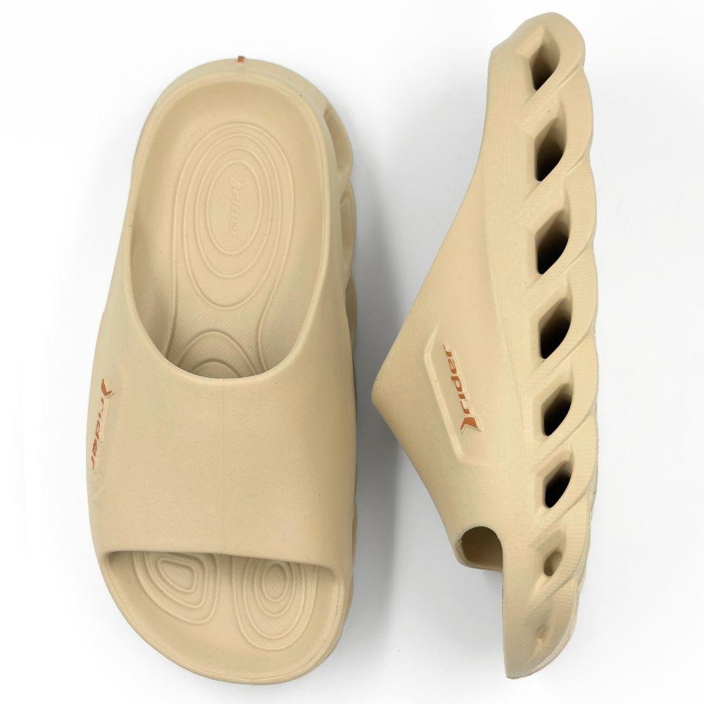 Chinelo Rider Slide R Power Lite Masculino Bege 4