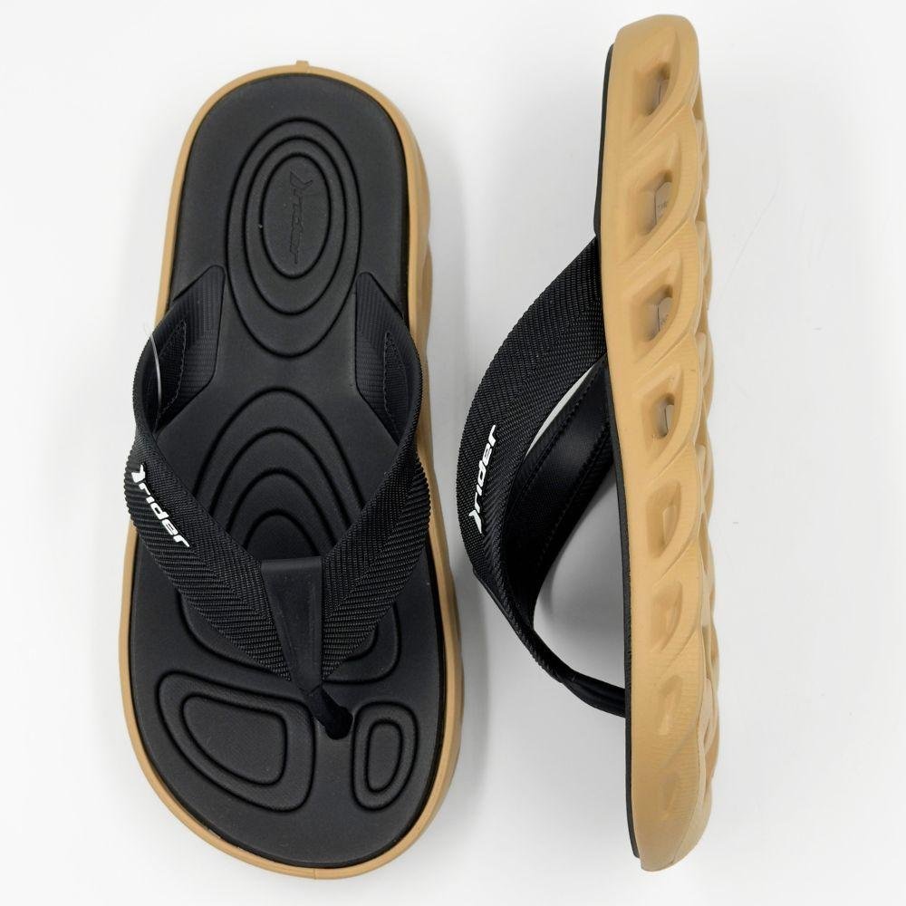 Chinelo Rider Tira Larga R Power Low Masculino Bege 4