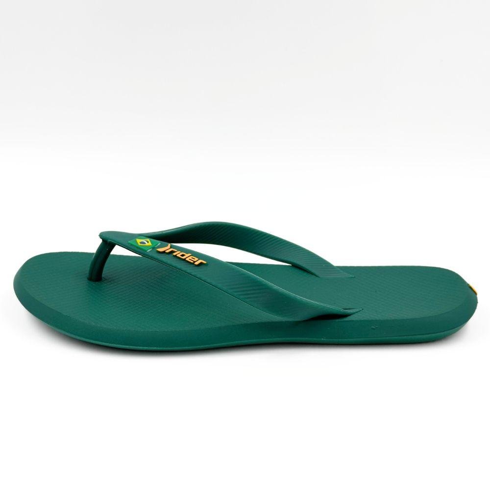 Chinelo Rider Tira Média R1 Brasil Masculino