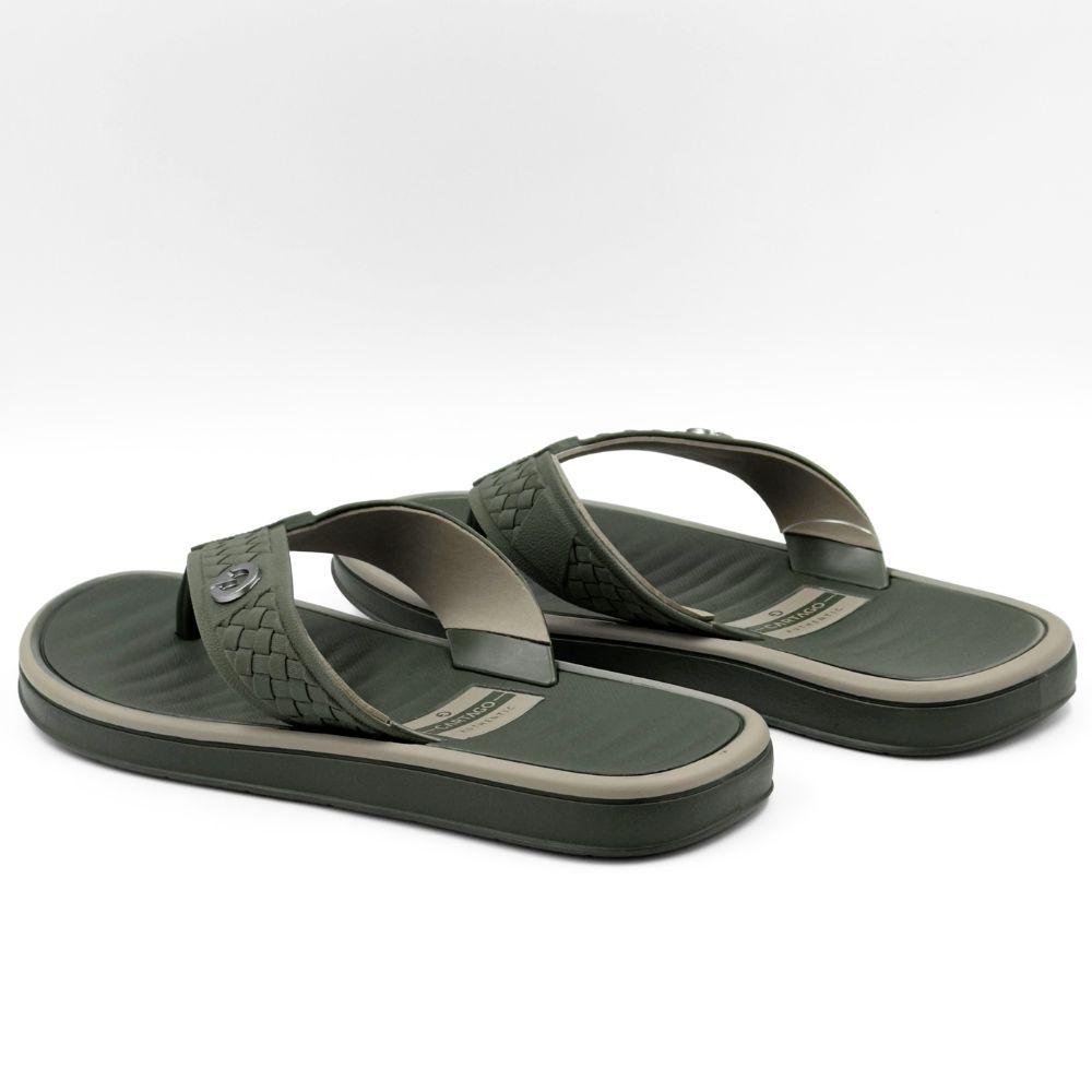 Chinelo Cartago Tira Larga Coimbra III Masculino Verde 3