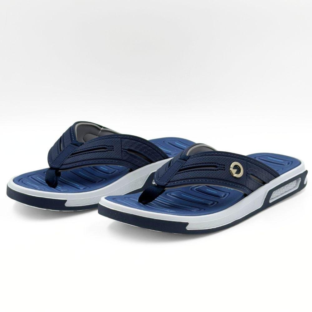 Chinelo Cartago Tira Larga Napoles V Masculino Branco 2