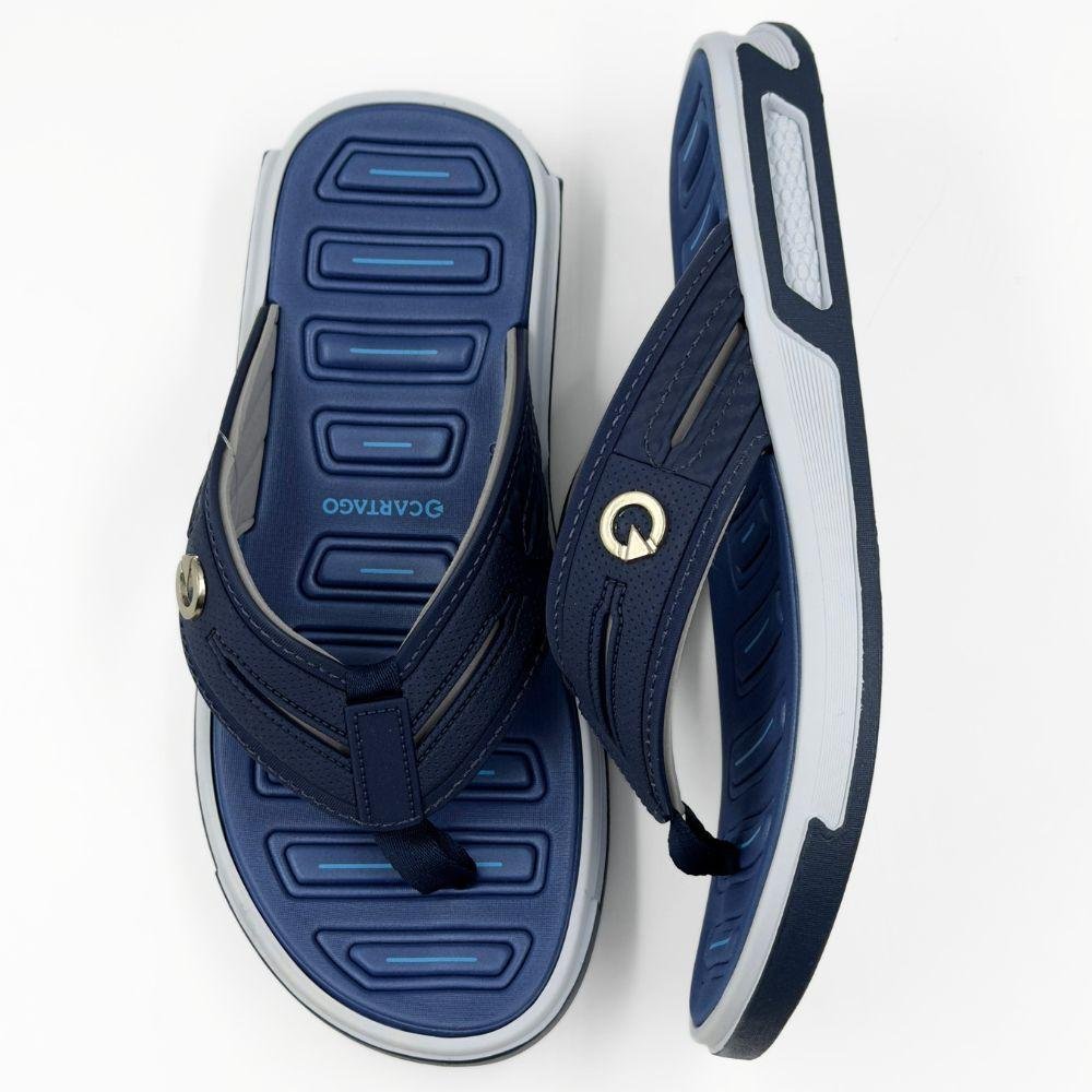 Chinelo Cartago Tira Larga Napoles V Masculino Branco 4