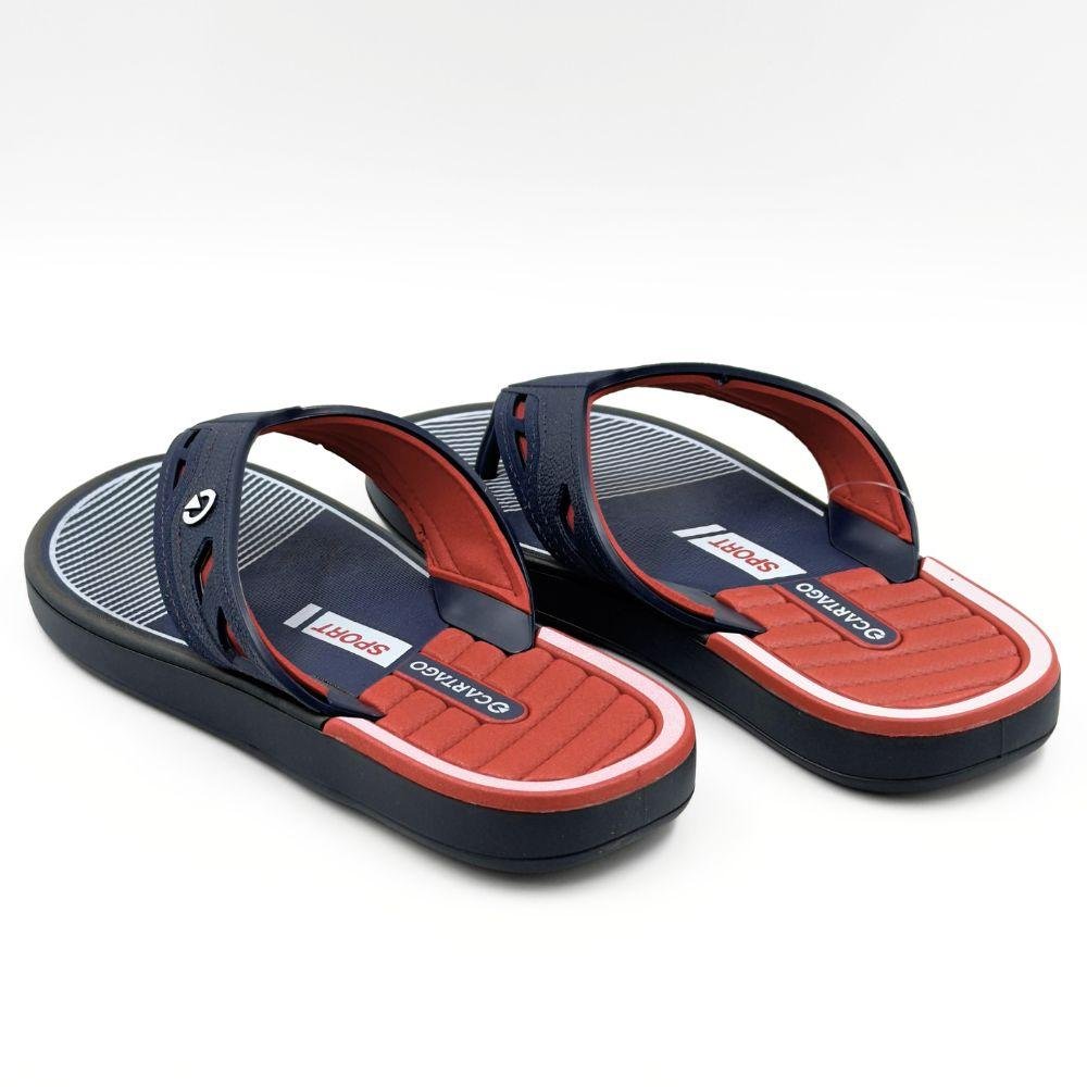 Chinelo Cartago Tira Larga Dallas Masculino Azul 3
