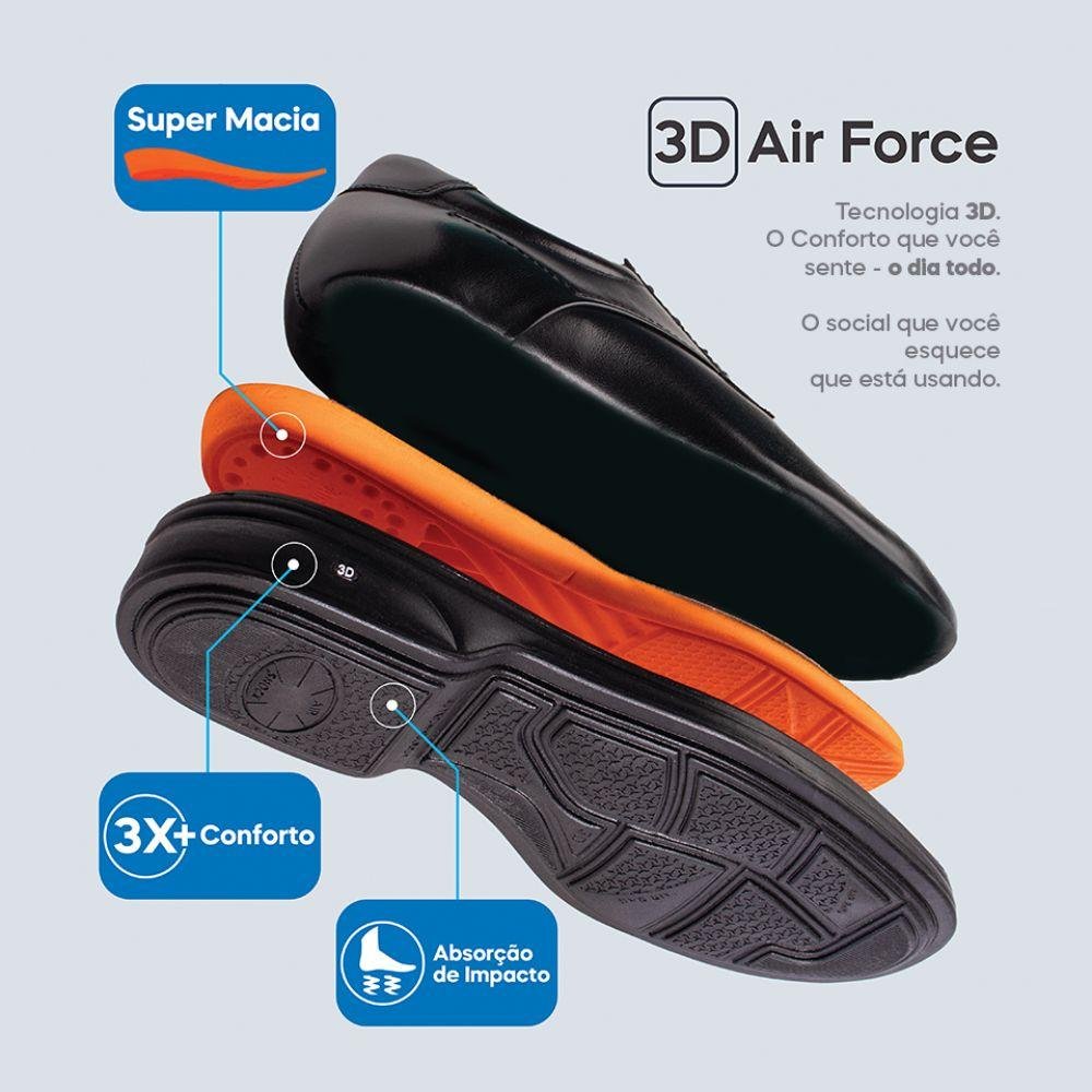 Bota Jota Pe Tradicional Boot Force com Zíper Masculina Marrom 5