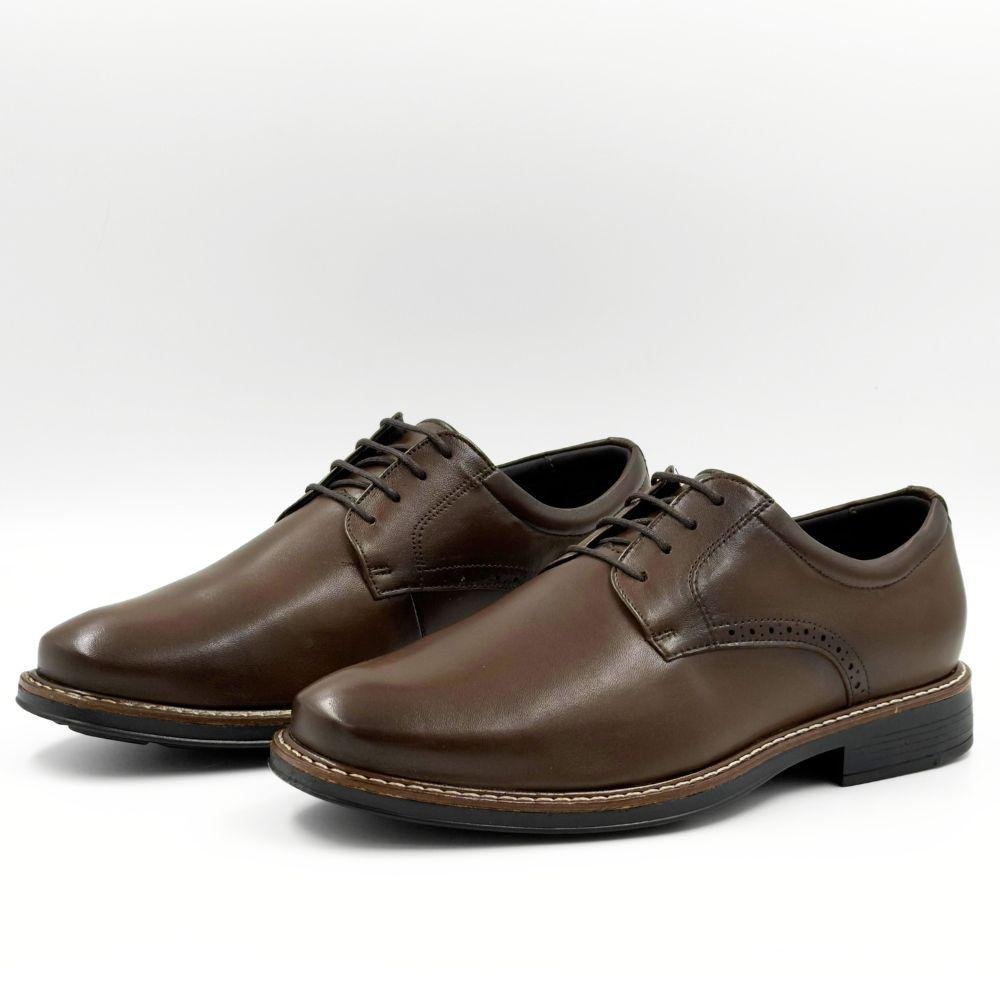 Sapato Jota Pe Casual Air Ruggero com Cadarço Masculino Marrom 2