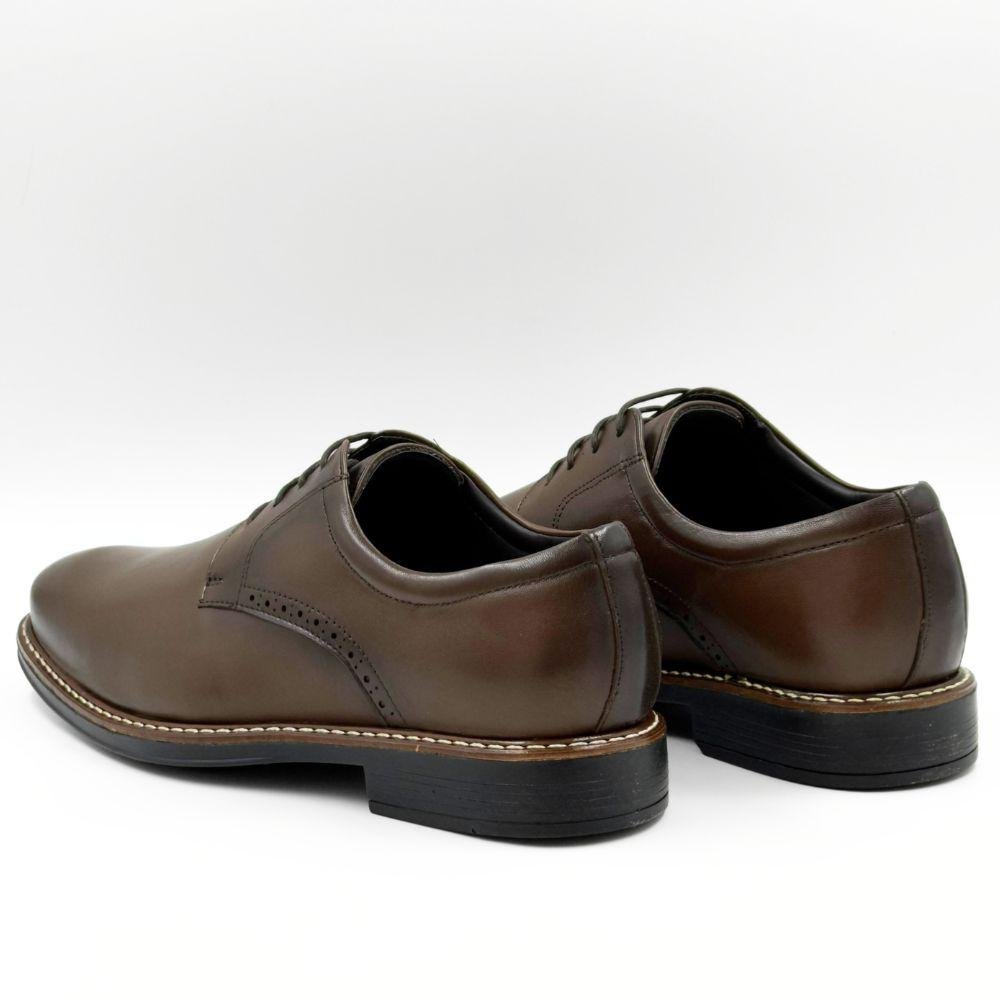 Sapato Jota Pe Casual Air Ruggero com Cadarço Masculino Marrom 3