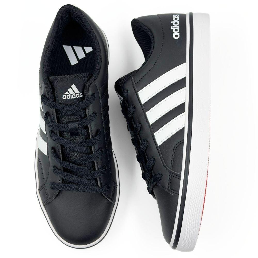 Tênis Adidas Casual Vs Pace 2.0 com Cadarço Masculino Preto 4