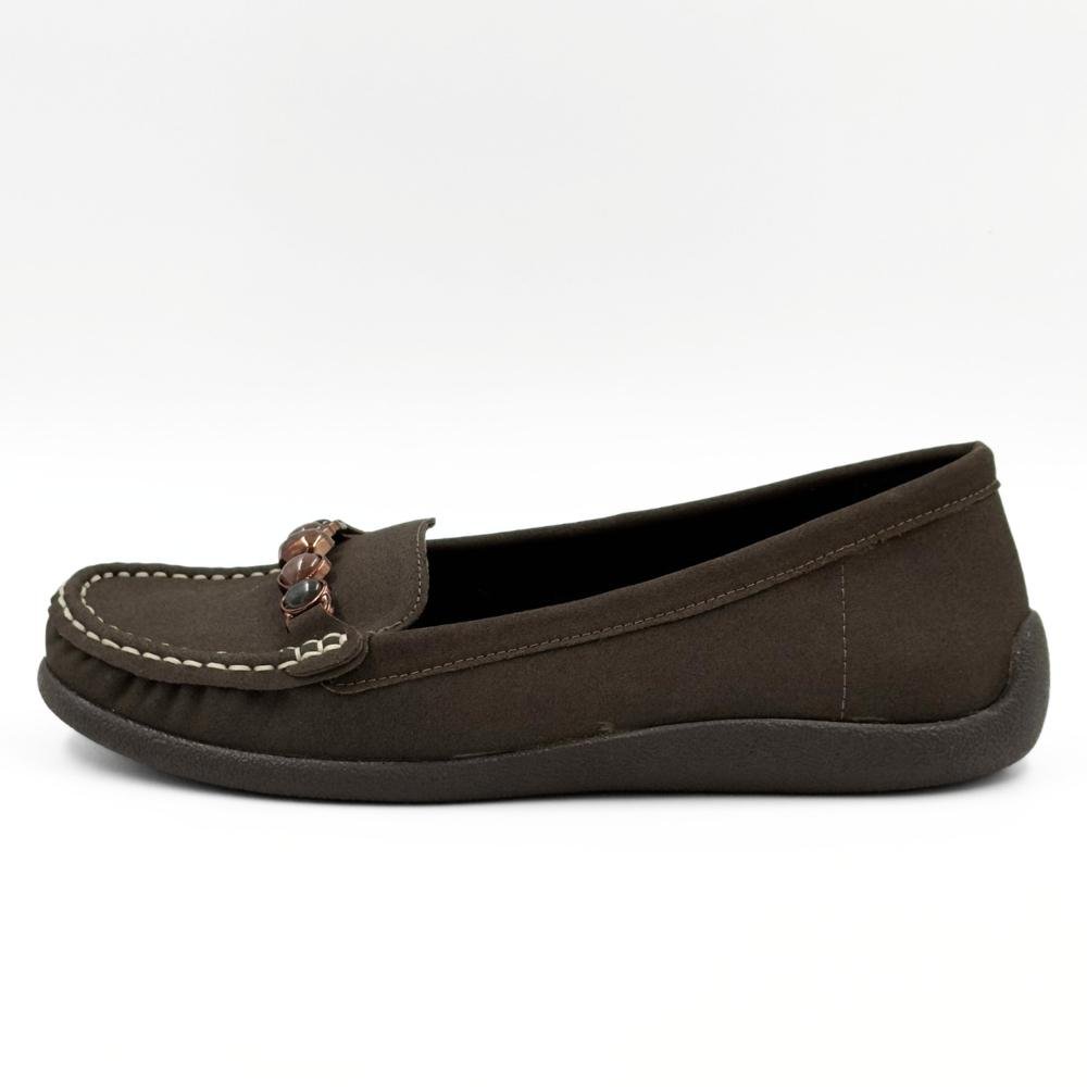 Sapato Modare Mocassim Casual com Aplicações Feminino