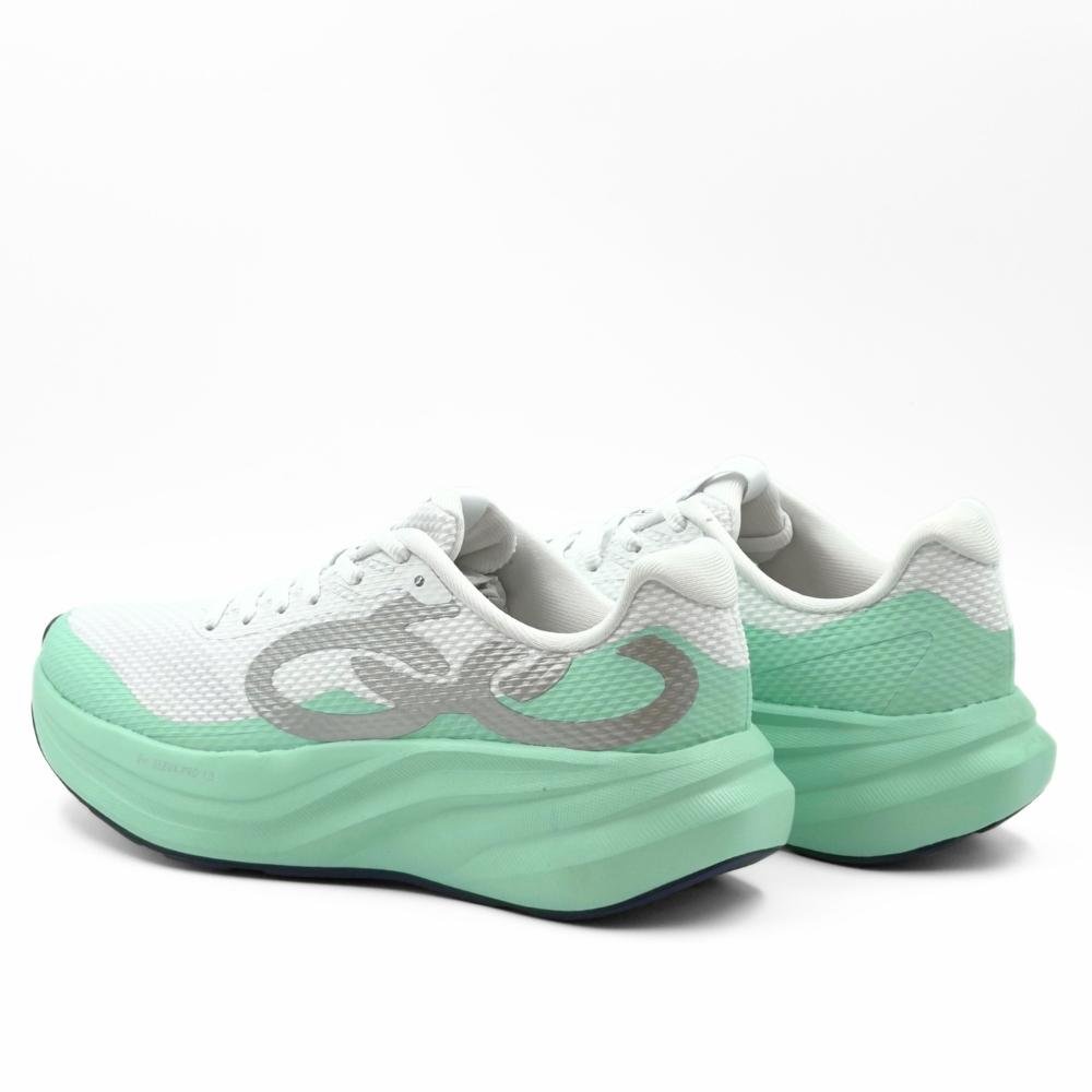 Tênis Olympikus Esportivo Veloz 4 Corrida com Cadarço Feminino Branco/Verde 3