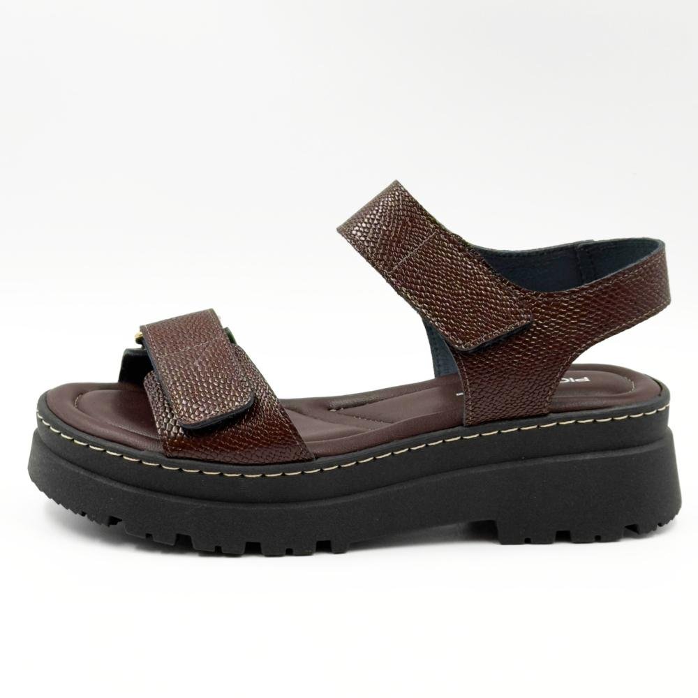 Sandália Piccadilly Flatform Tratorada Feminina