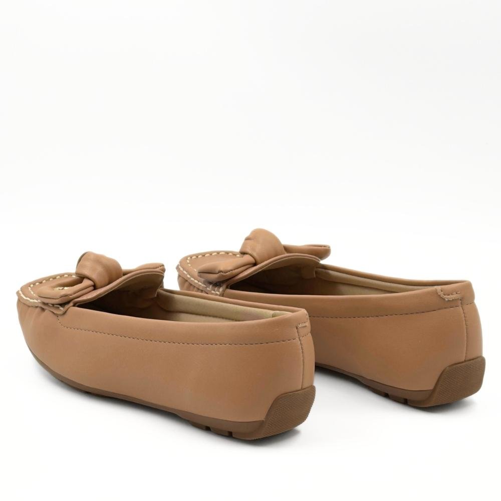 Sapato Modare Mocassim Casual com Laço Feminino Nude 3