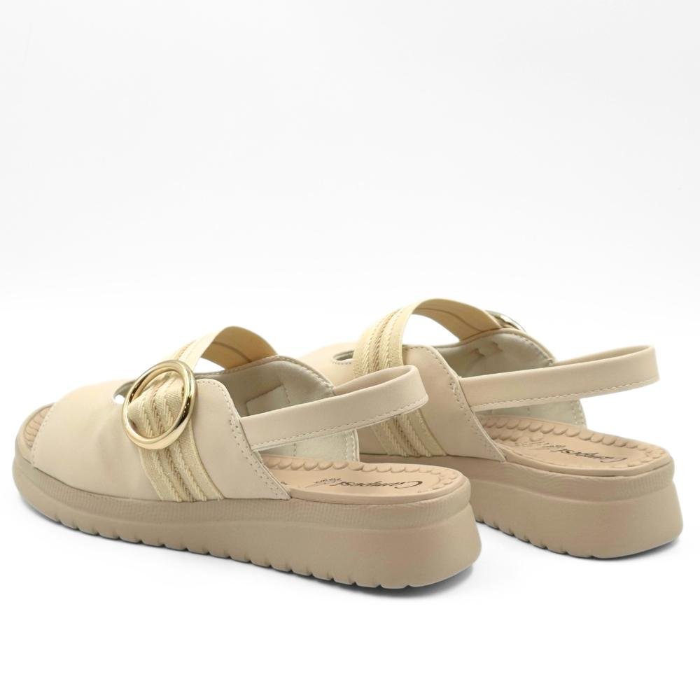 Sandália Campesi Casual Flatform Feminina Tule 3