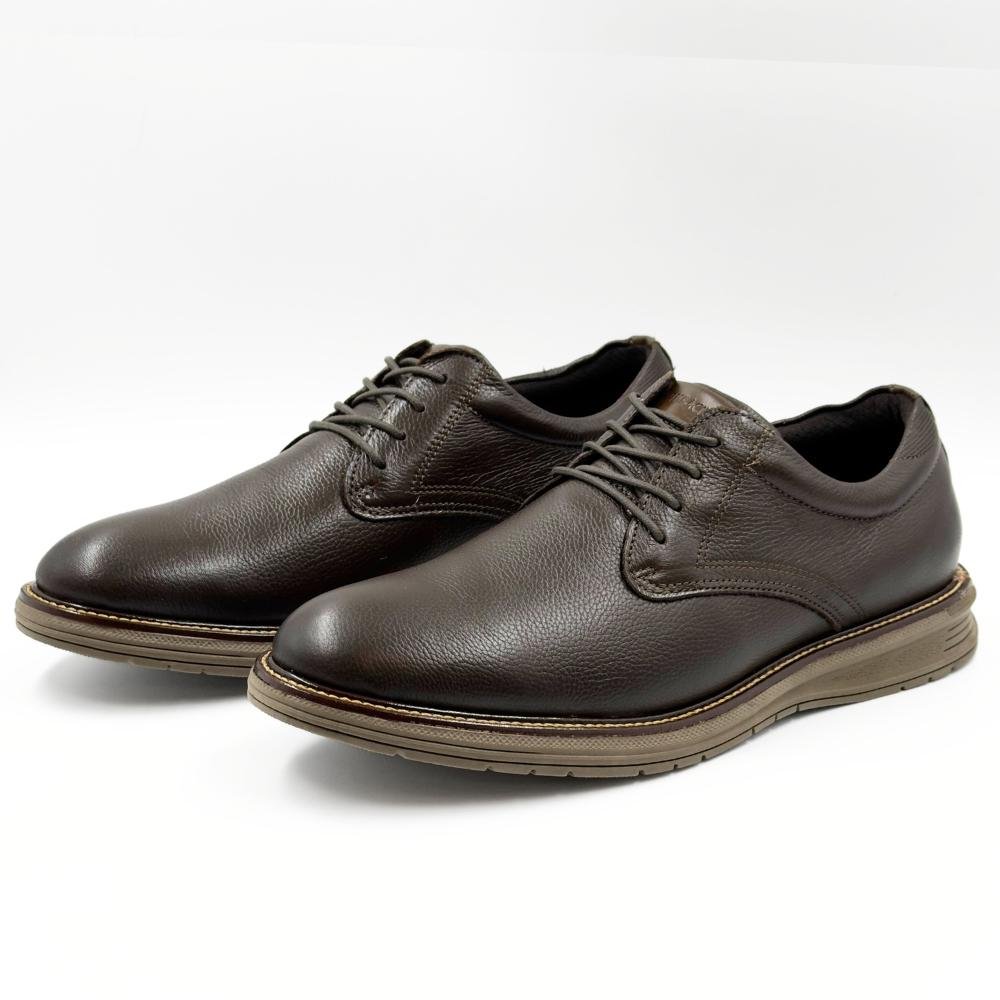 Sapato Ferracini Casual Austin com Cadarço Masculino Café 2