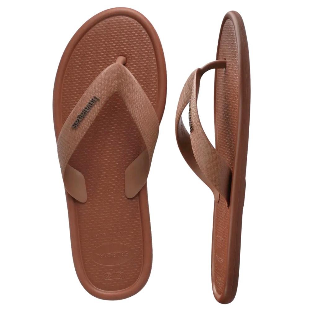 Chinelo Havaianas Tira Larga Puffed Up Feminino Ferrugem 4