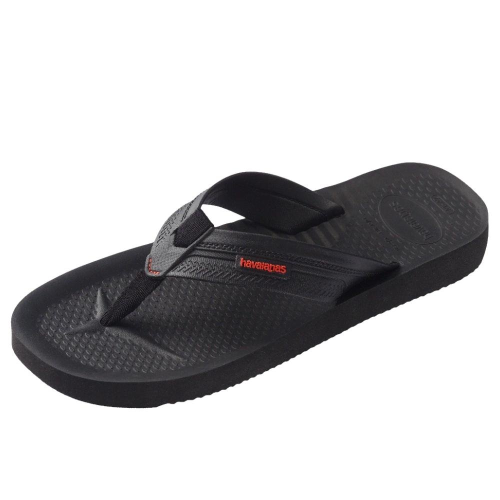 Chinelo Havaianas Tira Larga Track Explore Masculino Preto 2