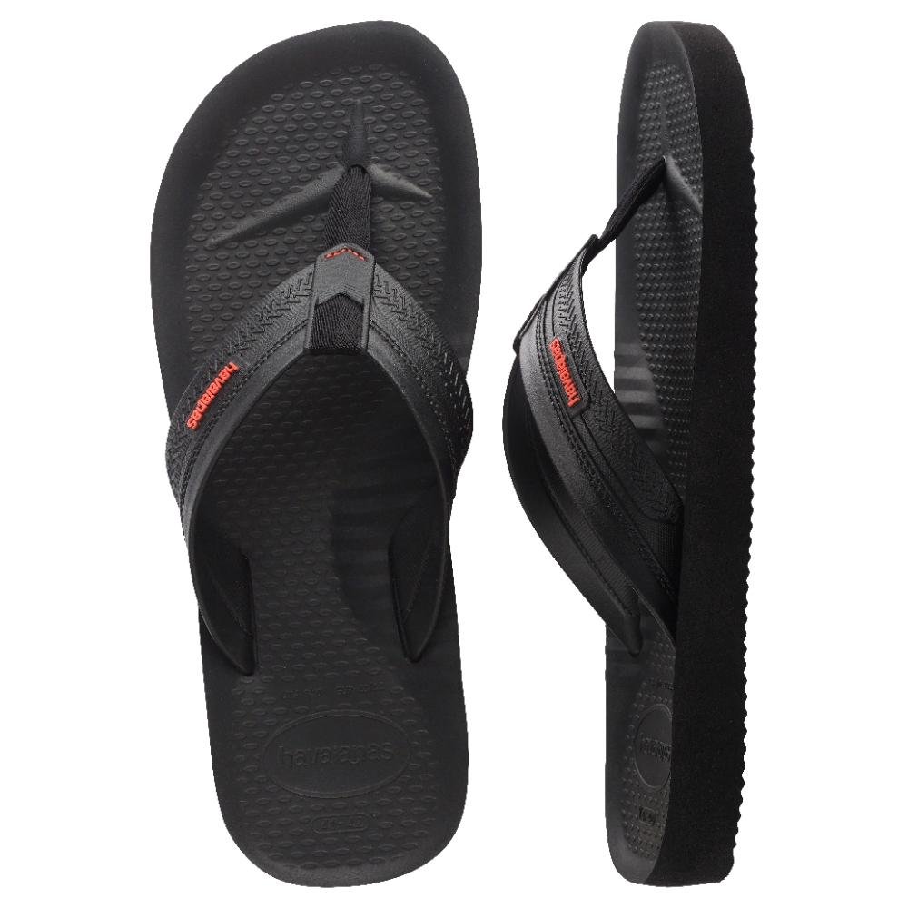 Chinelo Havaianas Tira Larga Track Explore Masculino Preto 4