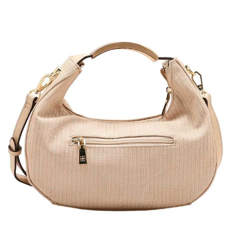 Bolsa Chenson Hobo Tira Colo em P.u Feminina Bege 3
