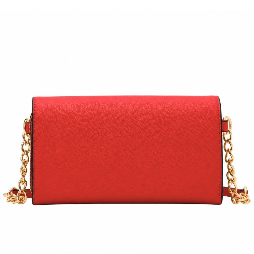 Bolsa Chenson Pequena em P.u Tira Colo Feminina Vermelho 3