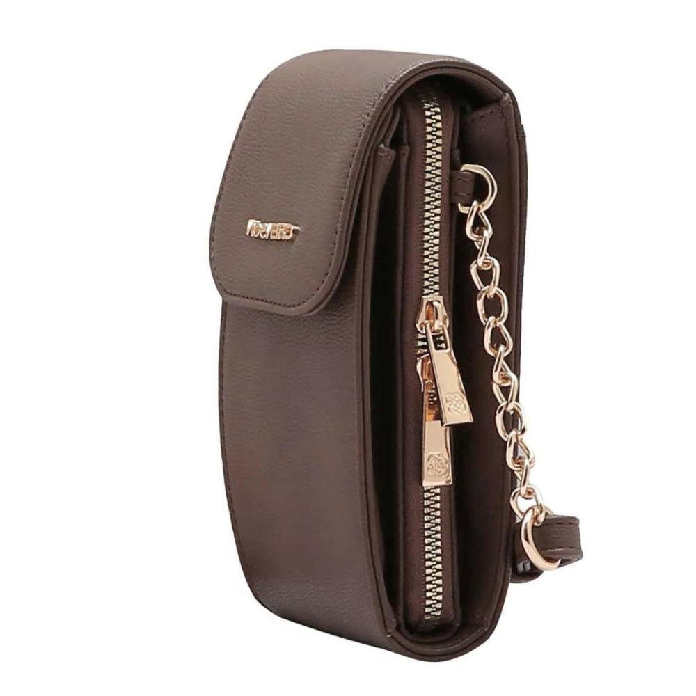 Bolsa Chenson Tira Colo em P.u Feminina Marrom 2
