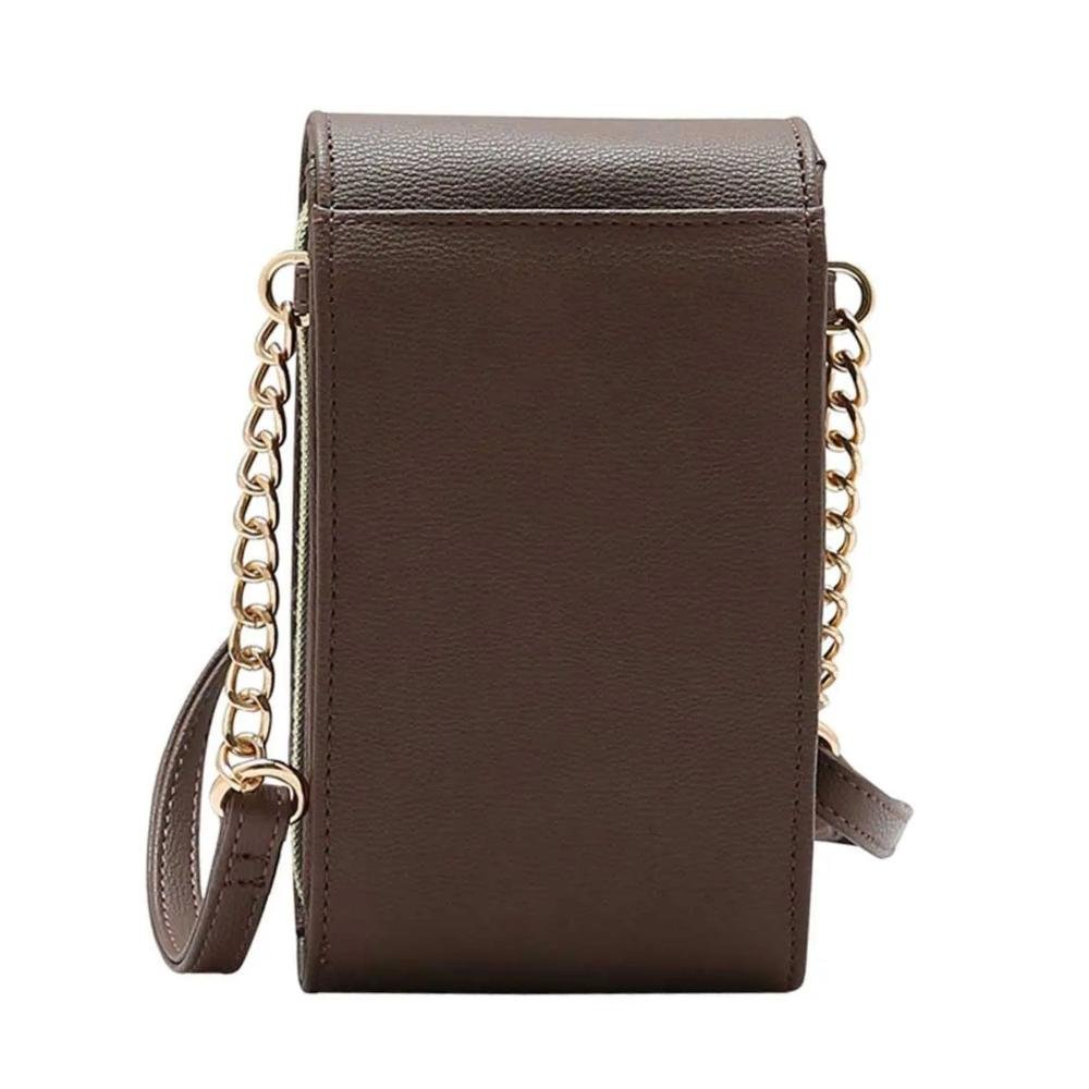 Bolsa Chenson Tira Colo em P.u Feminina Marrom 3