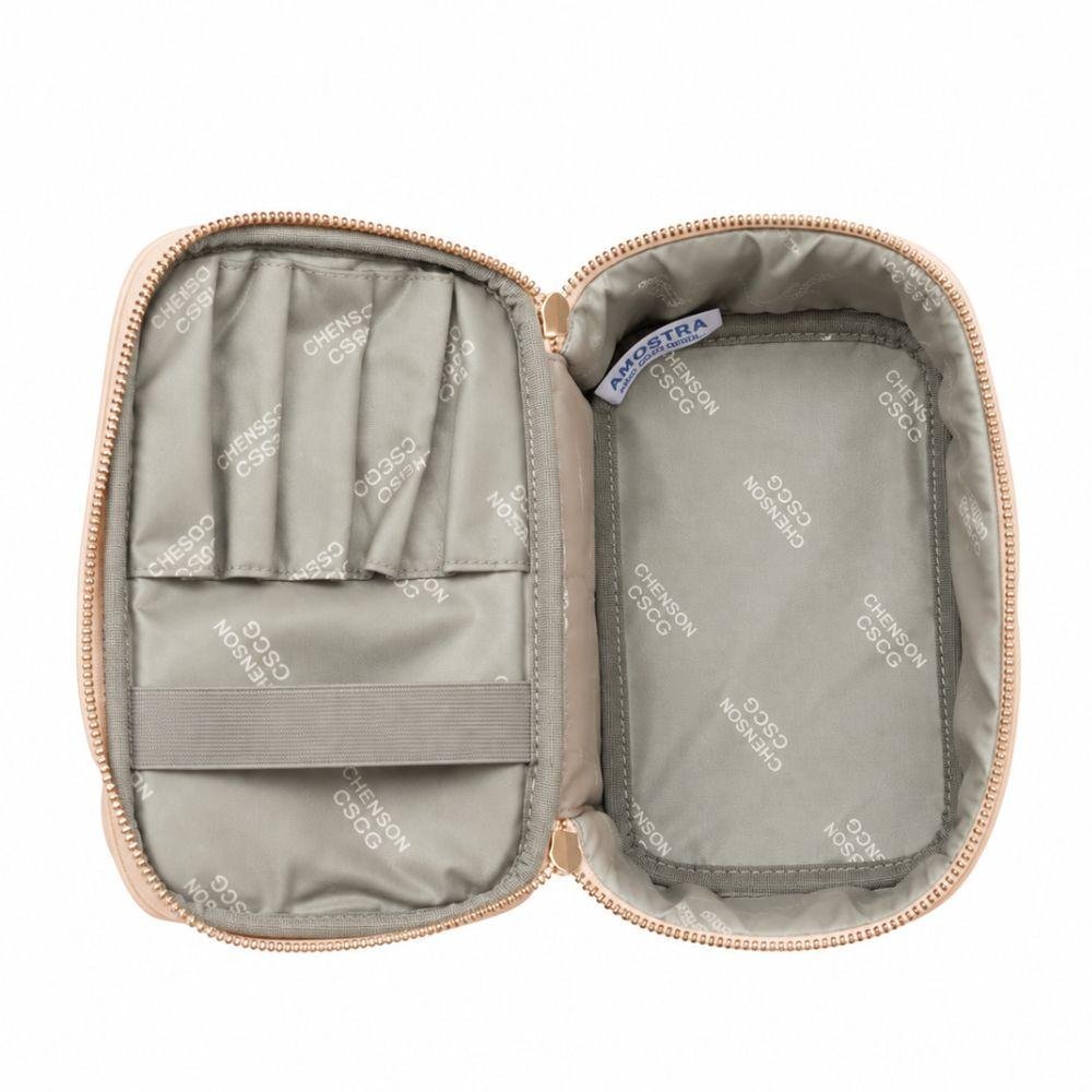 Necessaire Chenson em P.u com Compartimento térmico Feminina Nude 4