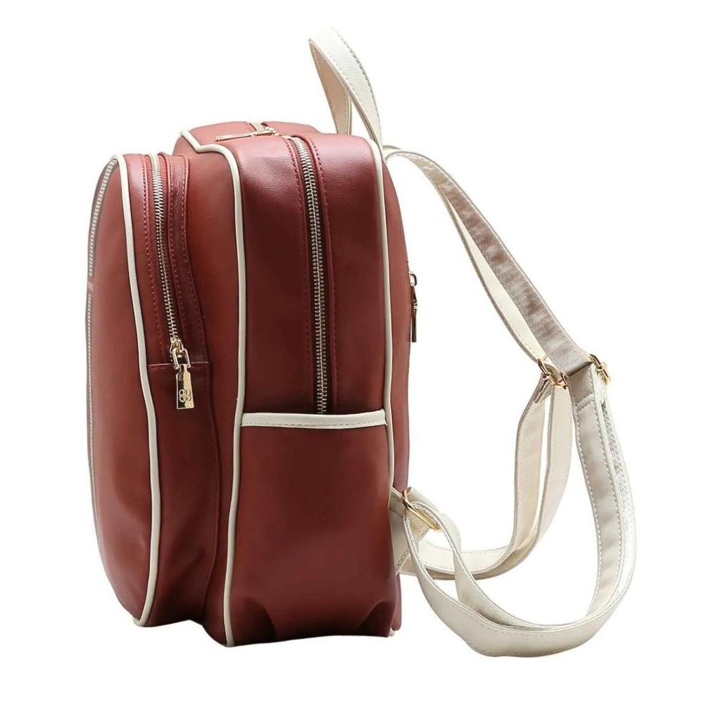 Bolsa Chenson Mochila Sport em P.u Feminina Vinho 2