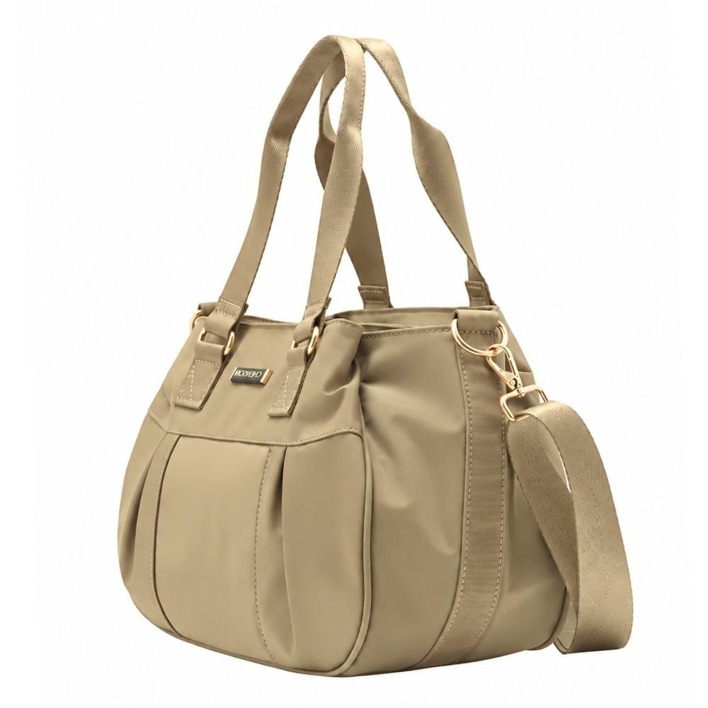 Bolsa Chenson Tira Colo em Nylon Feminina Bege 2