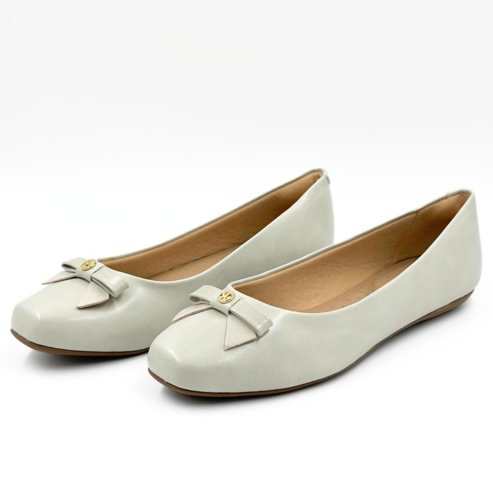 Sapatilha Sua Cia Fechada Casual Feminina Off White 2