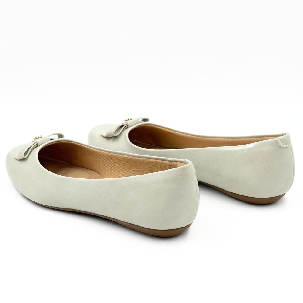 Sapatilha Sua Cia Fechada Casual Feminina Off White 3