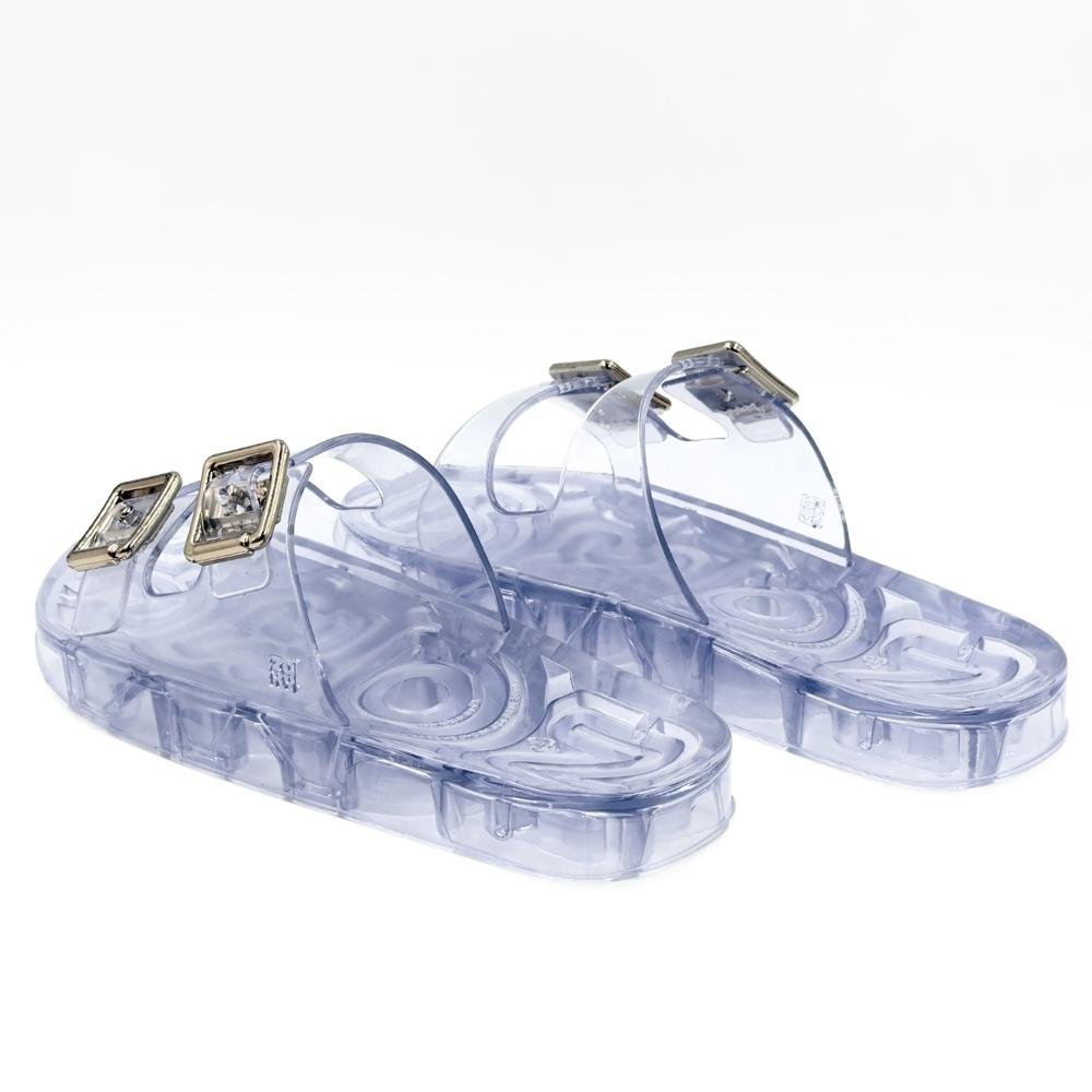 Chinelo Zaxy Slide Jelly Partner com Fivela Feminino Vidro 3