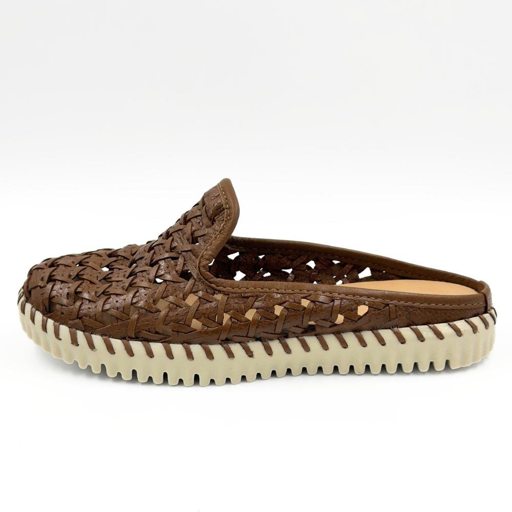 Mule Bottero Casual Tramado Rasteiro Feminino