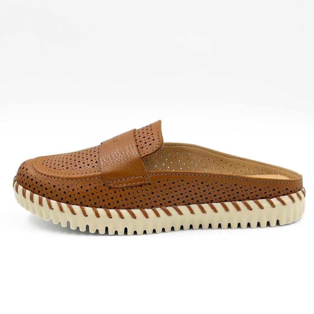 Mule Bottero Casual Bico Redondo Rasteiro Feminino