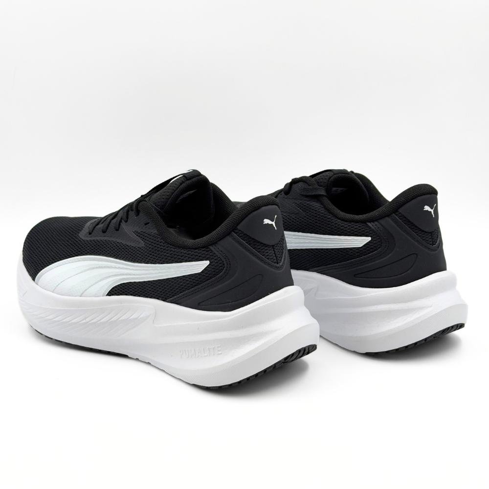 Tênis Puma Esportivo Corrida Maxstride Lite Masculino Preto/Branco 3