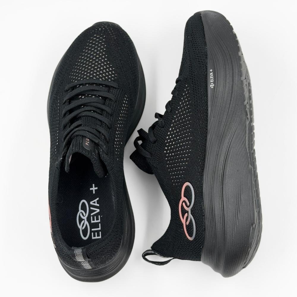 Tênis Olympikus Esportivo Pluma com Cadarço Feminino Preto 3