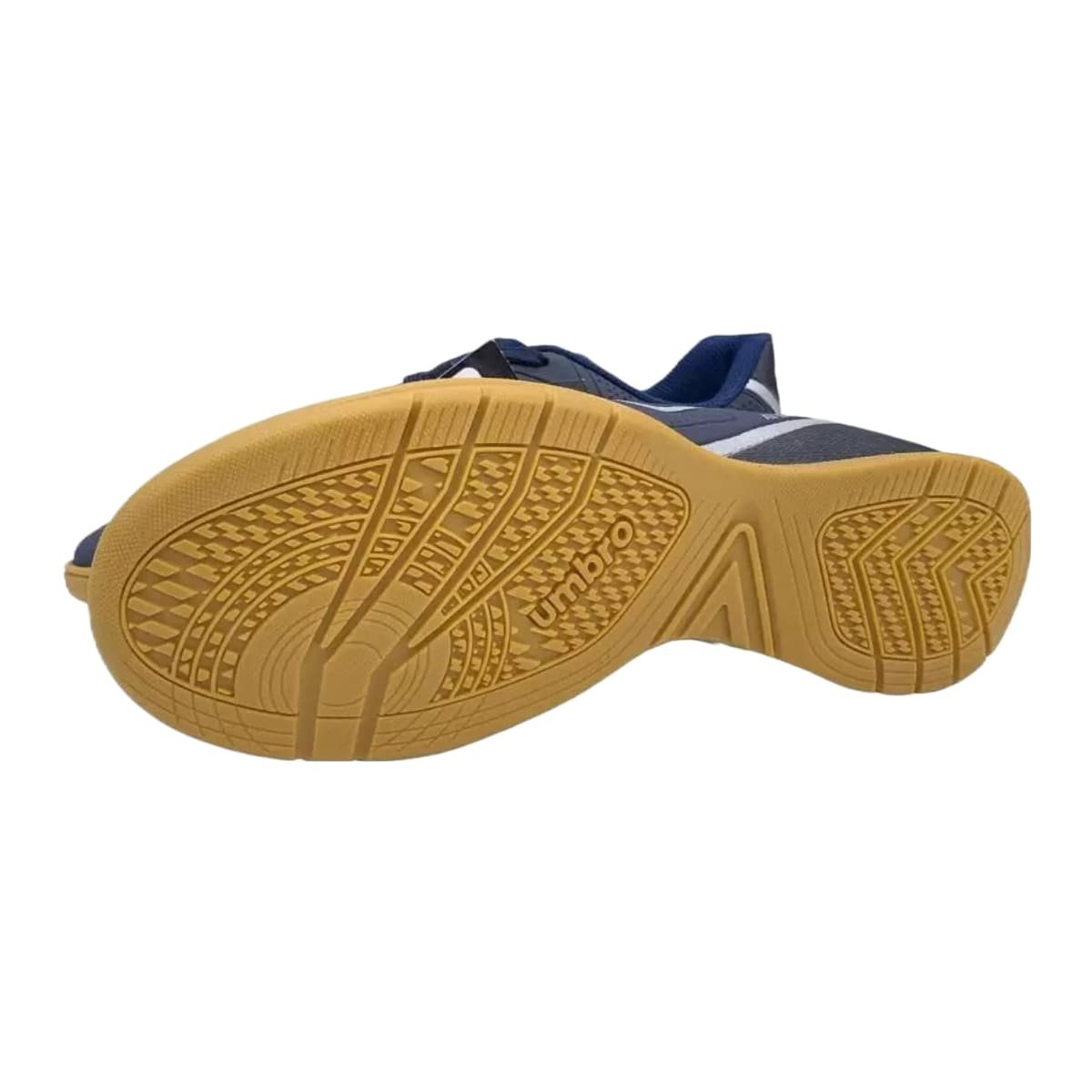 Chuteira Futsal Umbro Attak Eternal Masculino Azul Marinho e Prata Azul/Prata 3