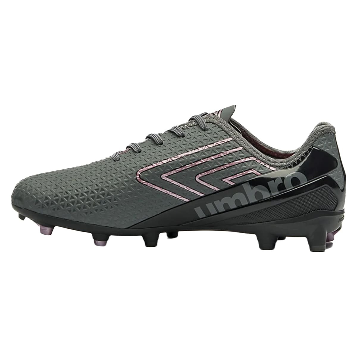 Chuteira Campo Umbro Chrome Masculino Preto e Cinza Cinza 2