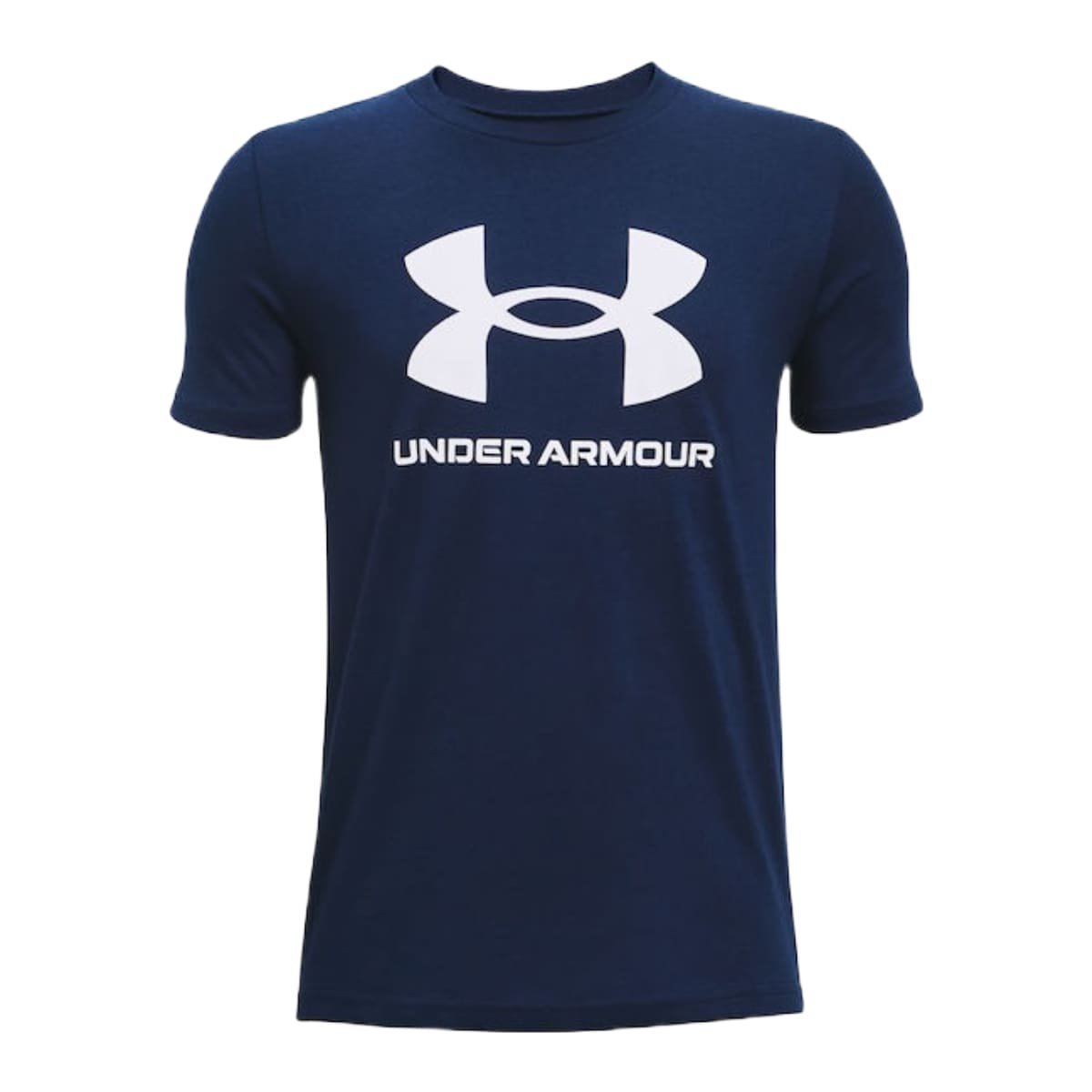 Camiseta Under Armour Sportstyle Logo Branca e Preta Branco