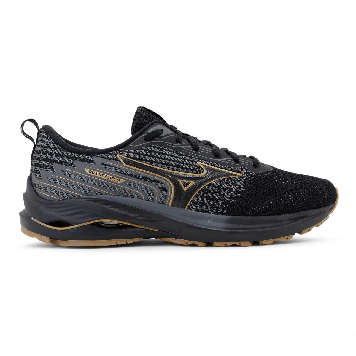 Tênis Mizuno Wave Vitality 5 Masculino Preto