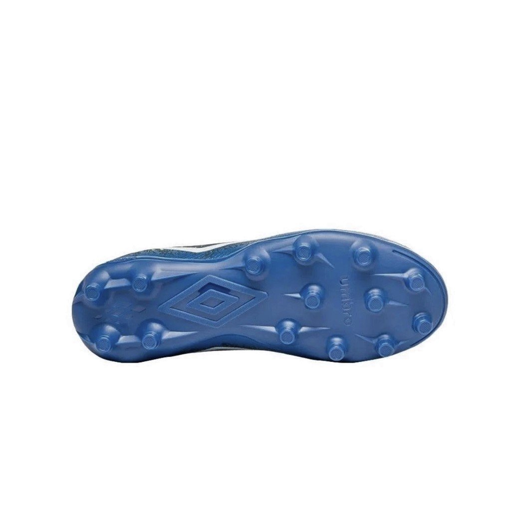 Chuteira Campo Umbro Cosmic Jr Infantil Marinho Azul 4