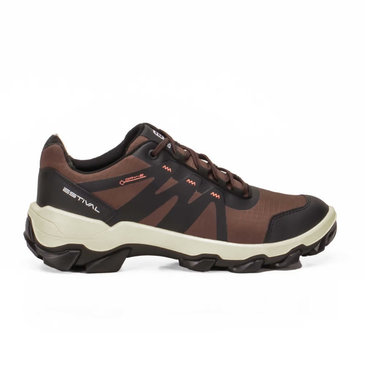 Tênis Estival Hybrid Smart Reno Masculino Marrom e Preto Marrom/Preto 1
