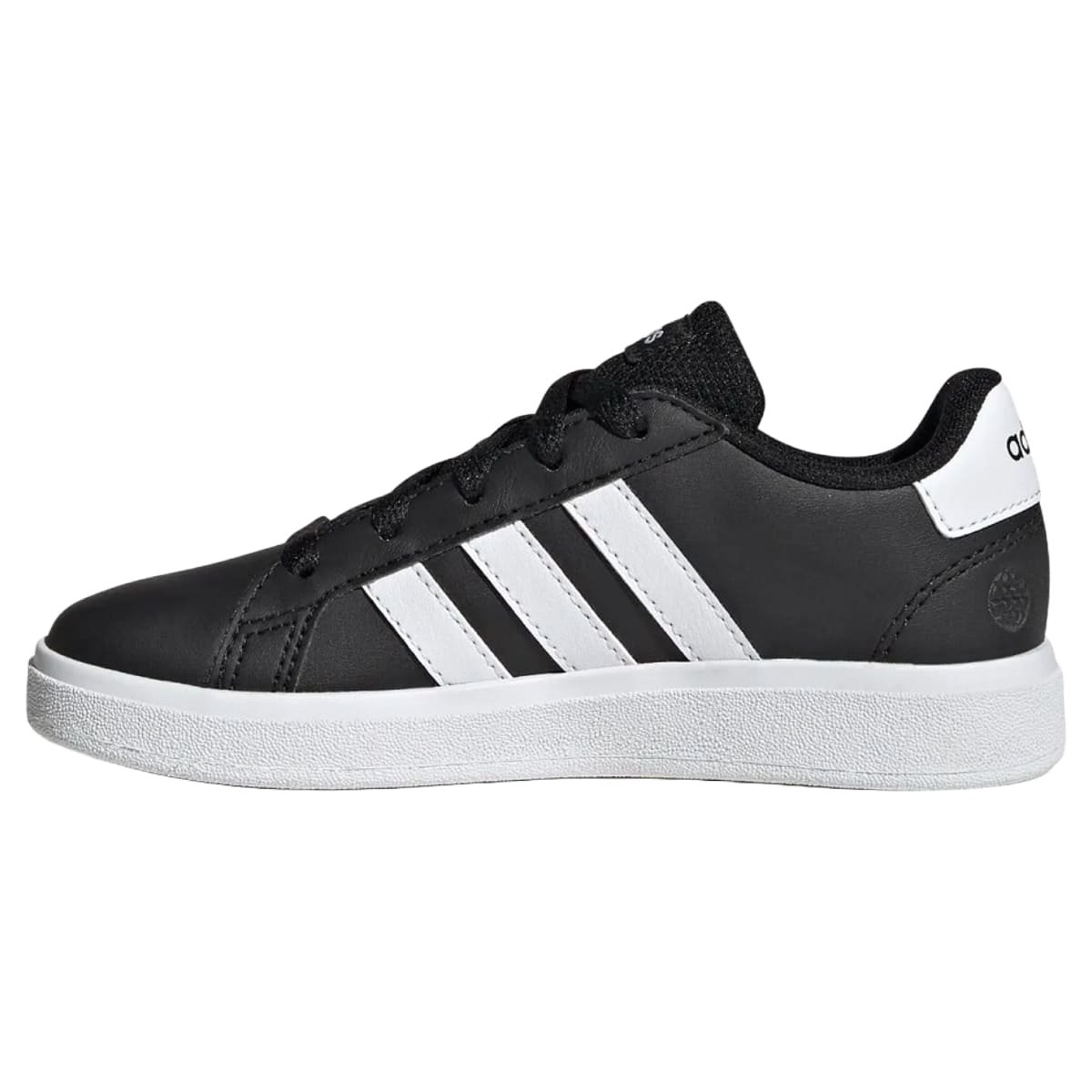 Tênis Adidas Grand Court 2.0 Infantil Preto e Branco Preto/Branco 3