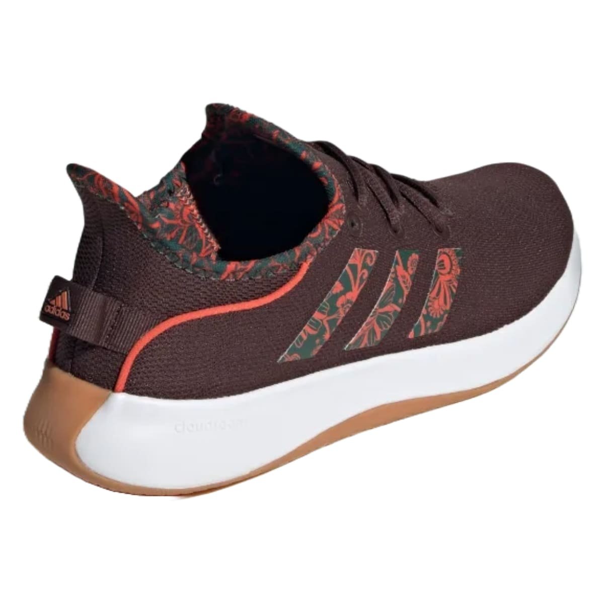 Tênis Adidas Cloudfoam Pure Farm Feminino Marrom Marrom 2